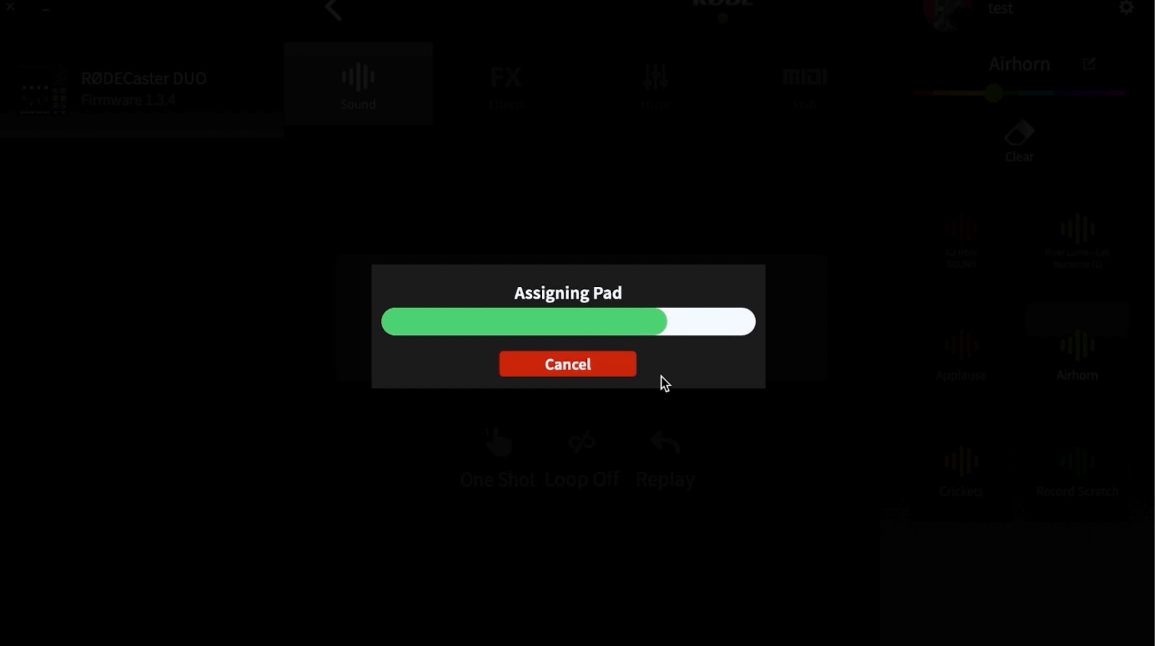 How To Add Custom Sound Effects To The Rodecaster Duo, original studio demonstration