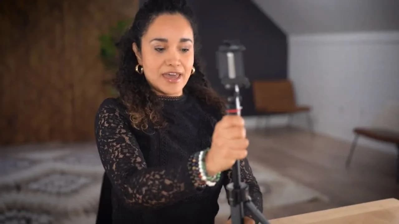 Initial Smartphone Setup, original studio demonstration