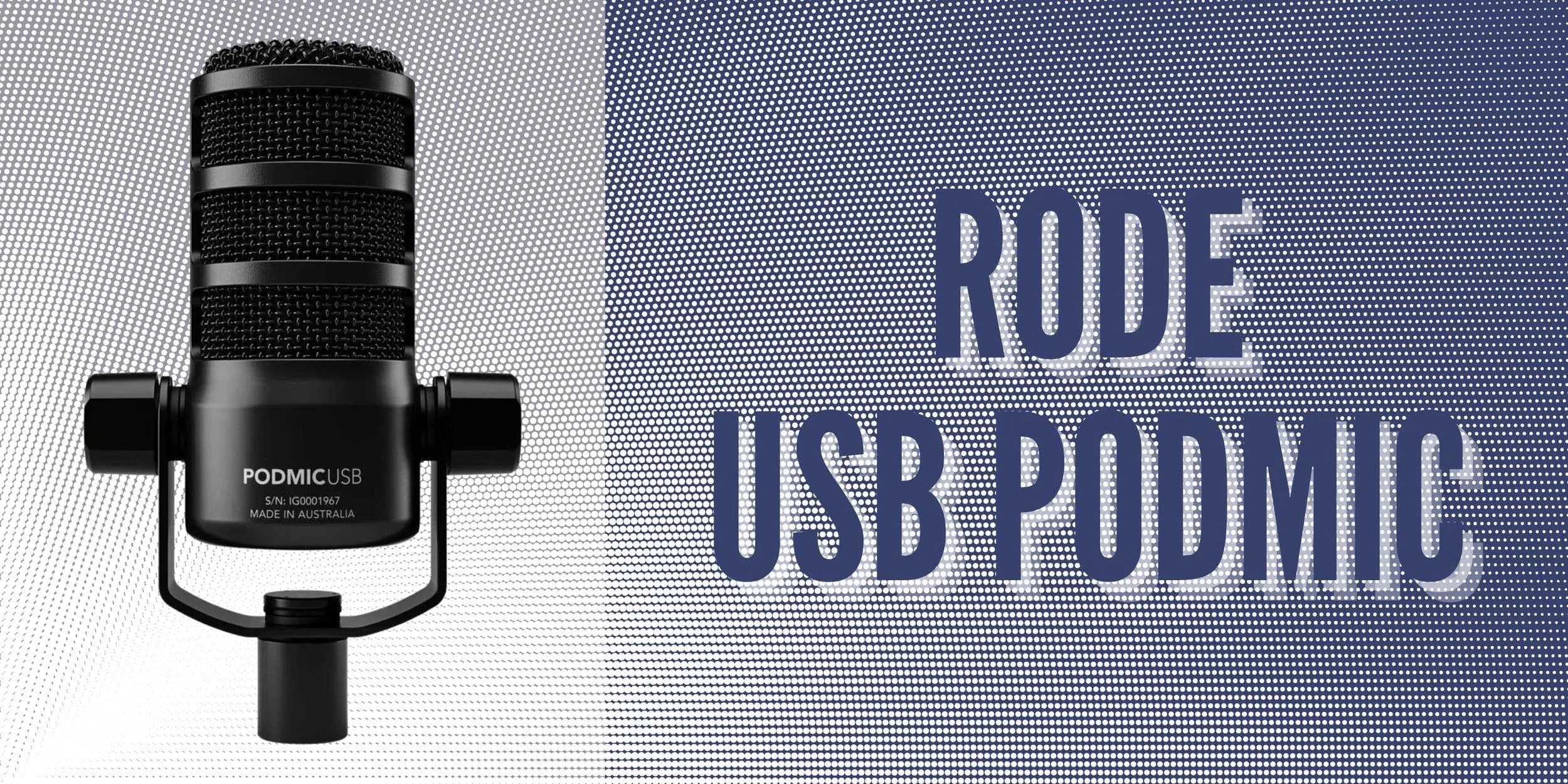 Rode Usb Podmic, original studio demonstration