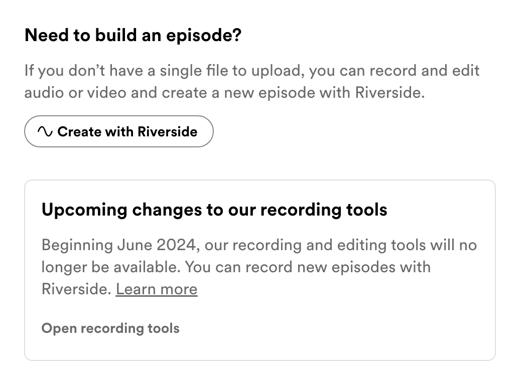 8. Select an Audio File to Upload, original studio demonstration