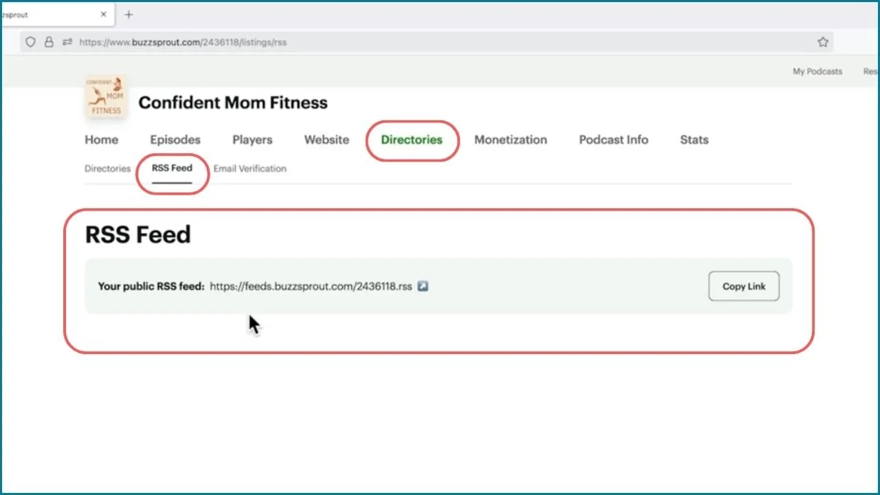 Review your published feed, original studio demonstration
