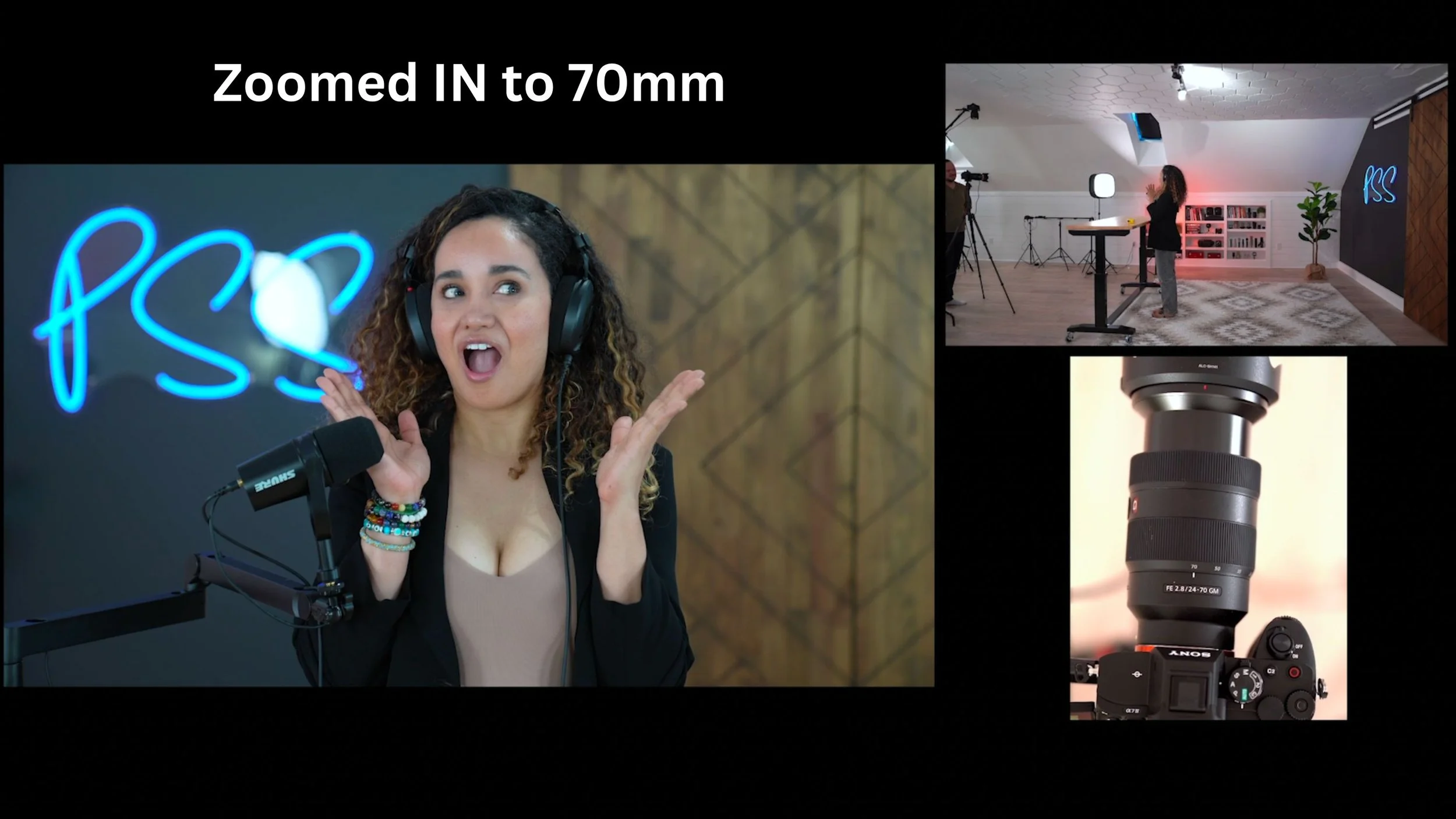 70 millimeters, original studio demonstration