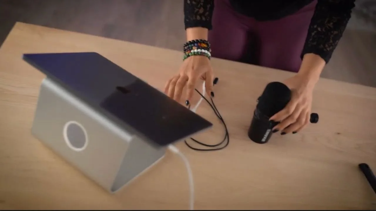 Step1 - Set Up The Shure Mv7 Mic, original studio demonstration