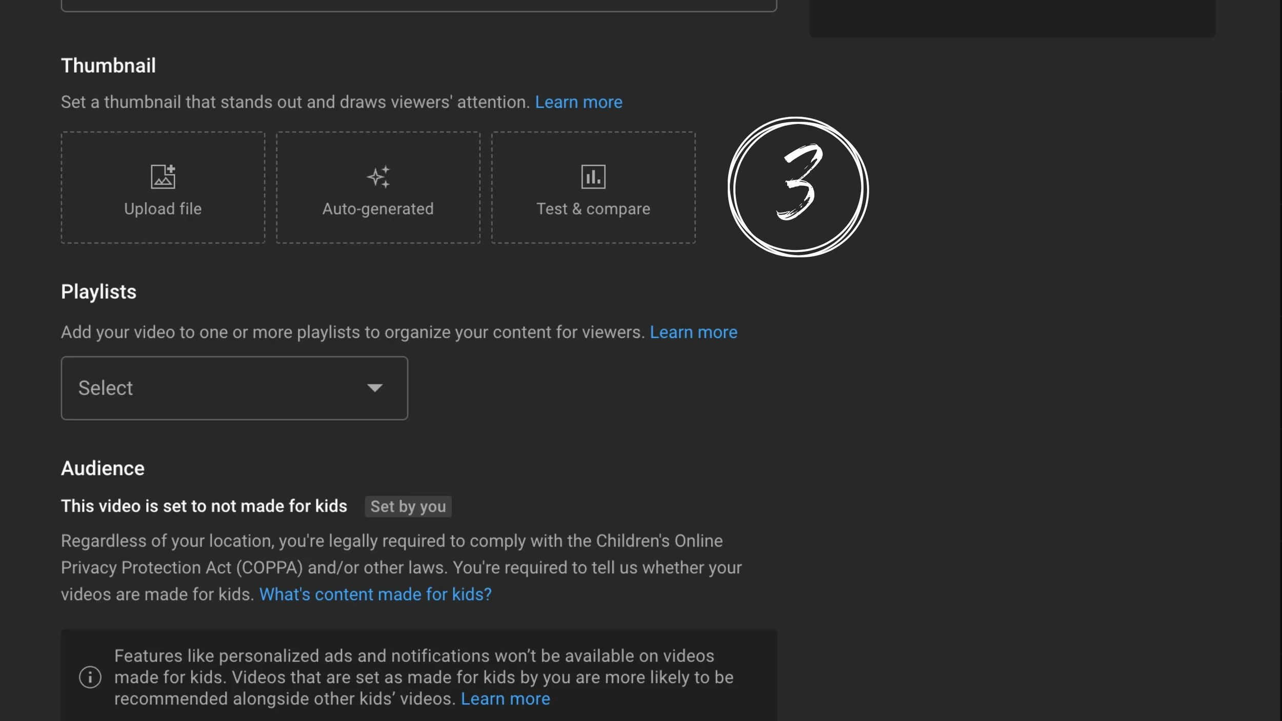 3. Create and Upload a Thumbnail Image, original studio demonstration