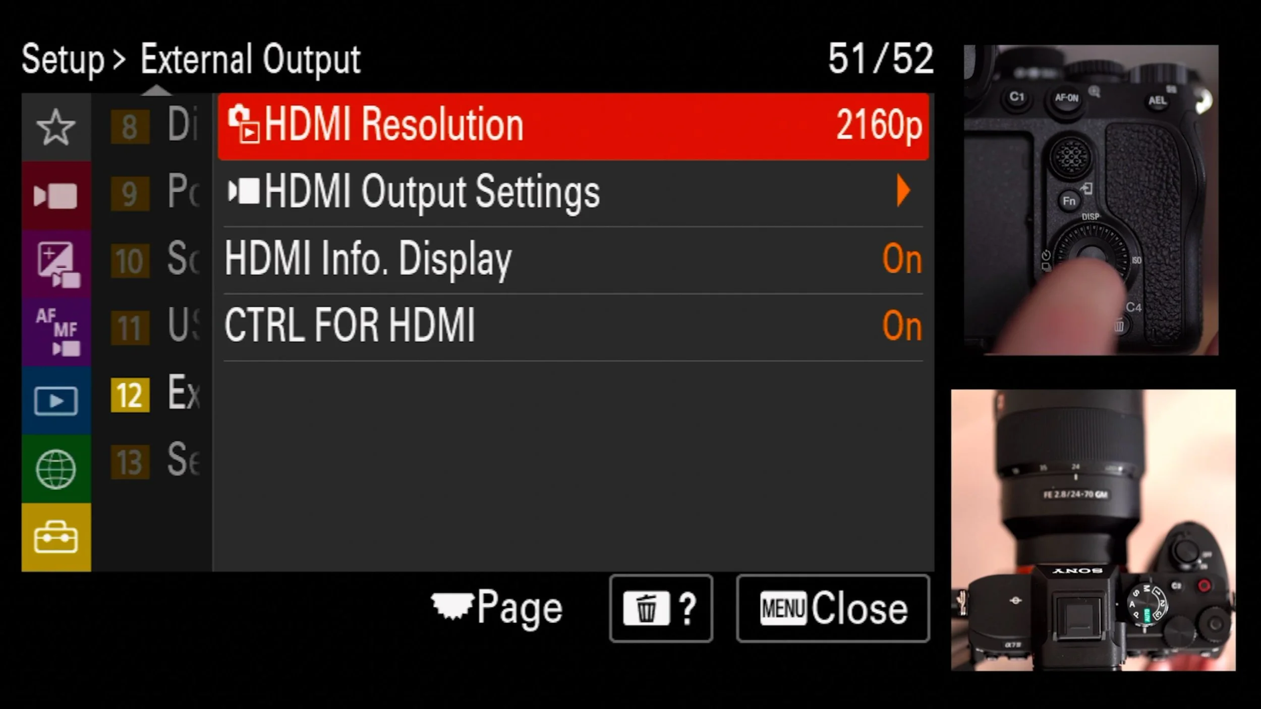 HDMI Resolution, original studio demonstration