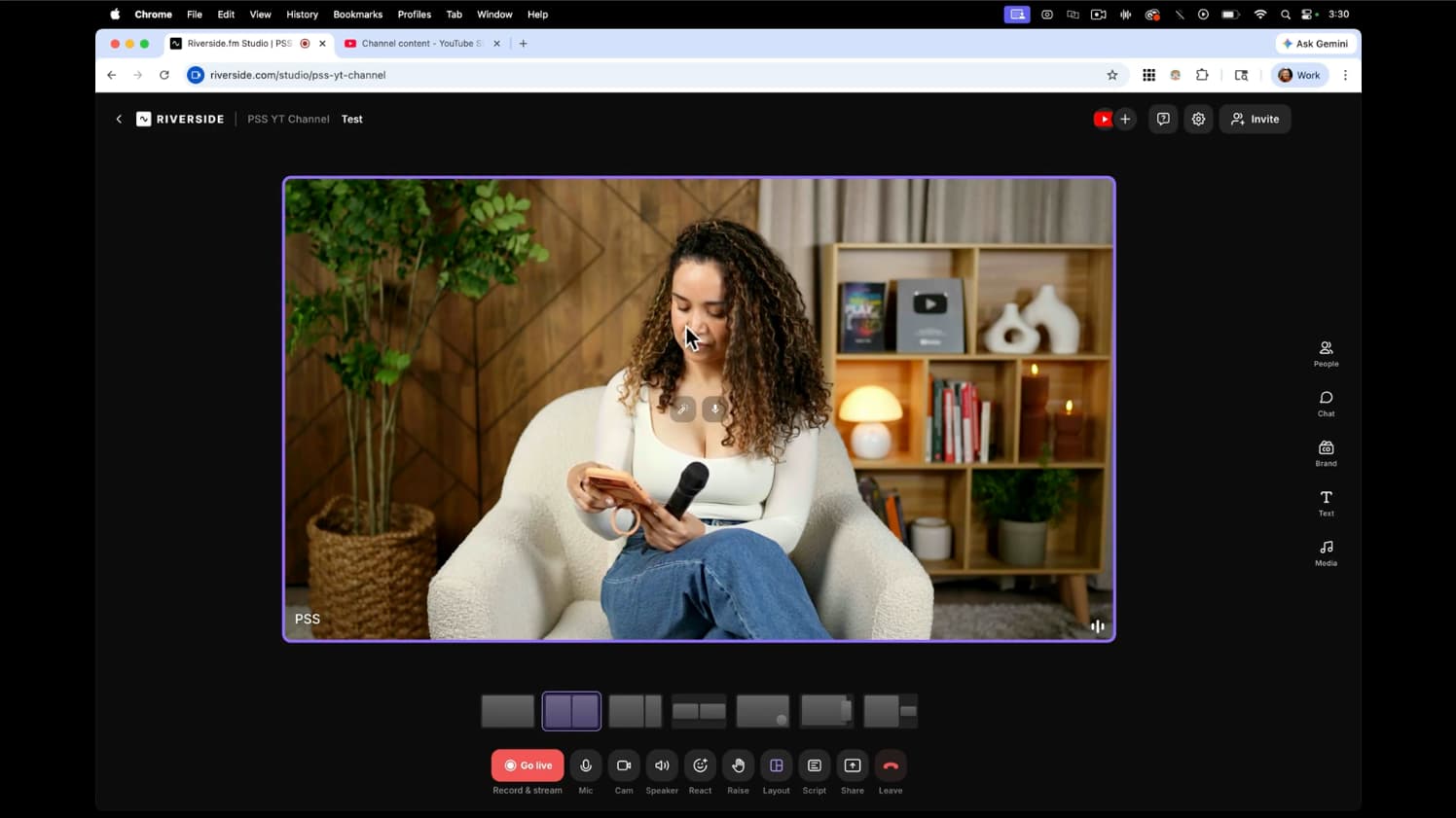 The Riverside Livestream Workflow That Changes Everything — original studio demonstration