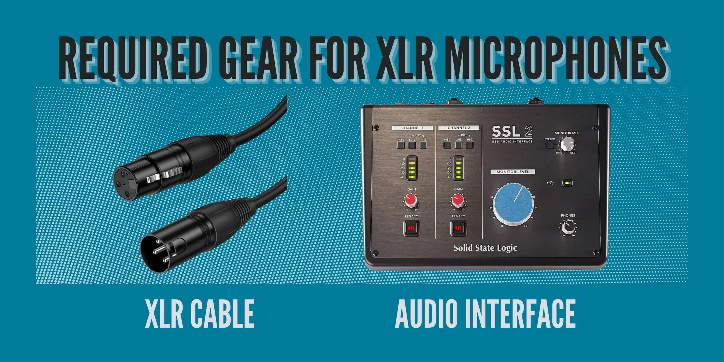USB MICS vs XLR MICS, original studio demonstration