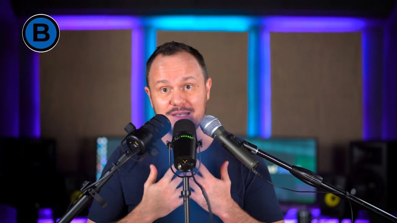 Microphone B Revealed, original studio demonstration