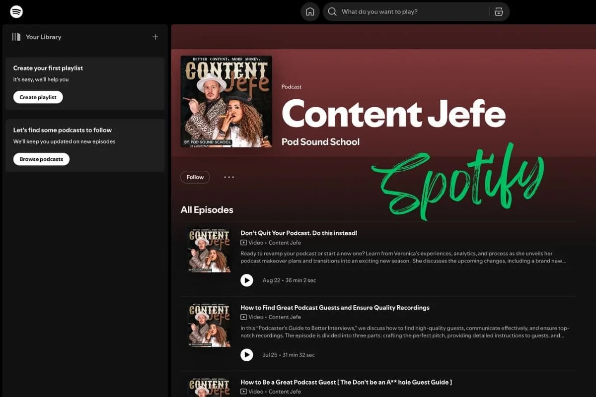 Content Jefe’S Youtube Channel Analytics, original studio demonstration