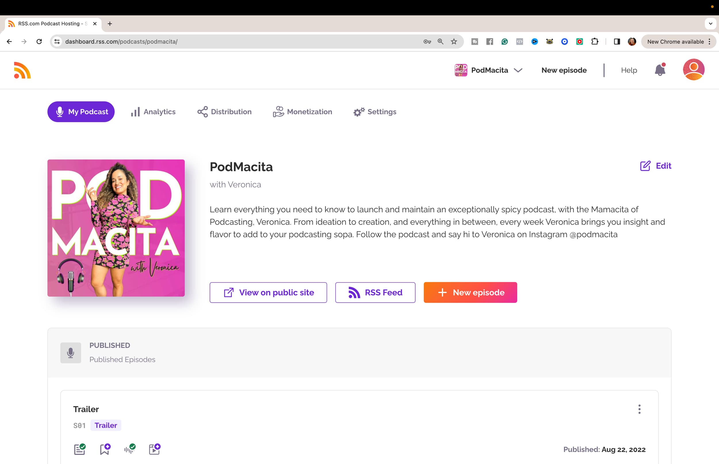 The PROs of Hosting Your Podcast on RSS.com: original studio demonstration