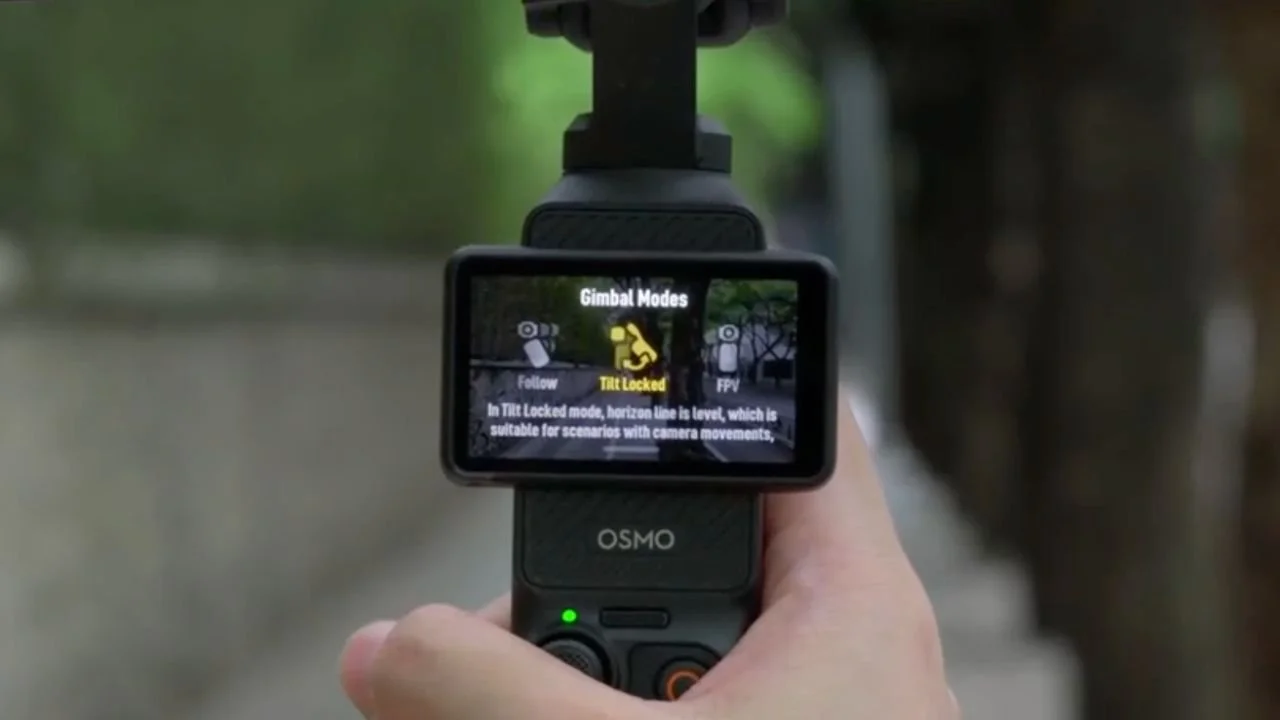 Gimbal Stabilization: original studio demonstration