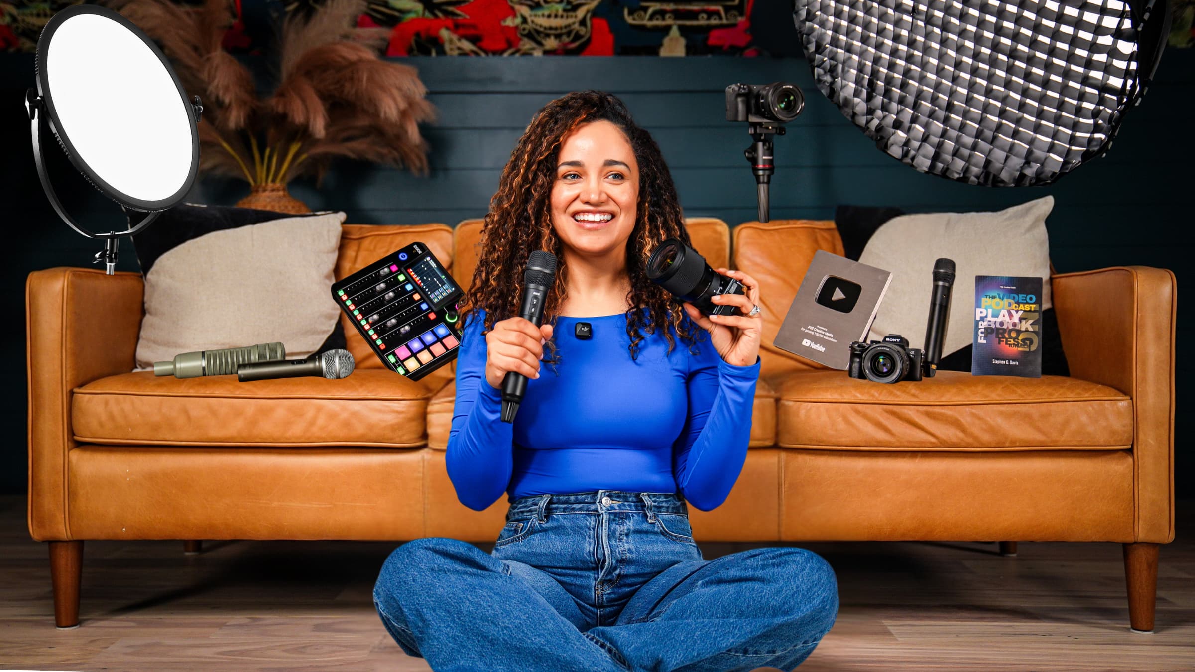 Home Podcast Studio Setup | Turn Your Home Office Into a Podcast & Video Studio