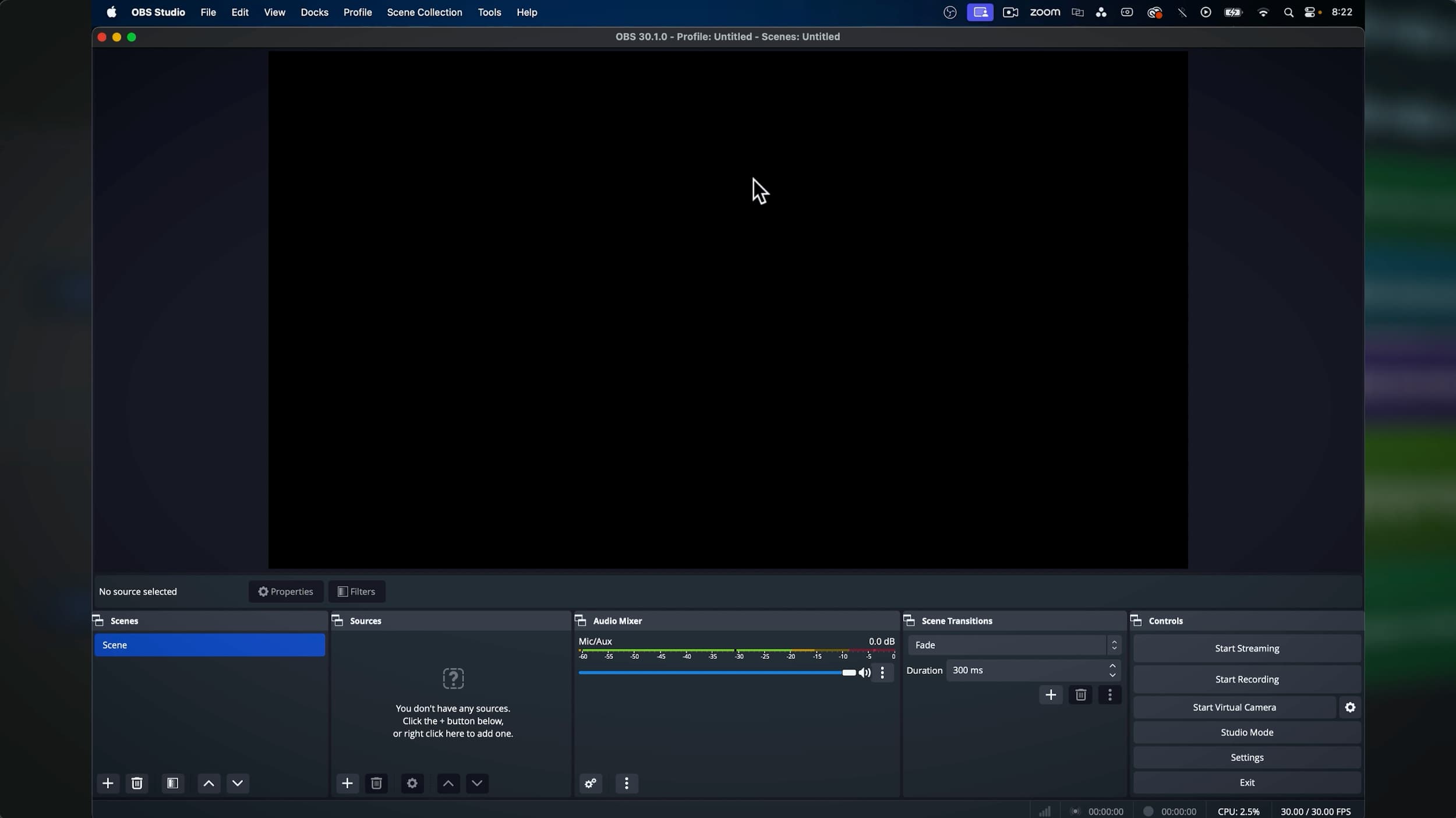 How To Set Up Obs To Create Multiple Scenes From One Camera For Your 2-Person Video Podcast Live-Stream, original studio demonstration