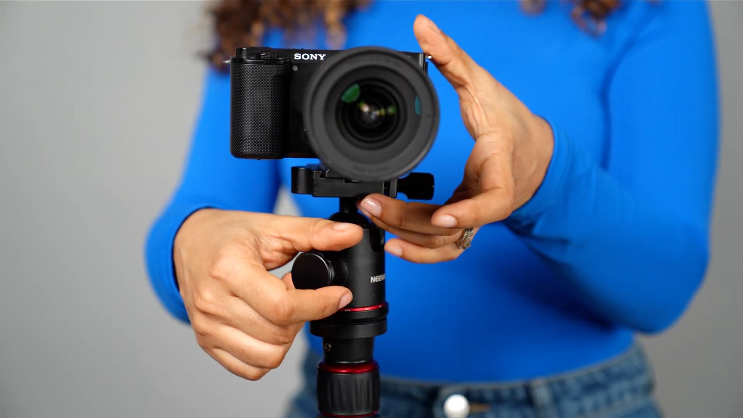 Step 1: My Most Favorite Camera and Lens Combo for Video Podcast, original studio demonstration