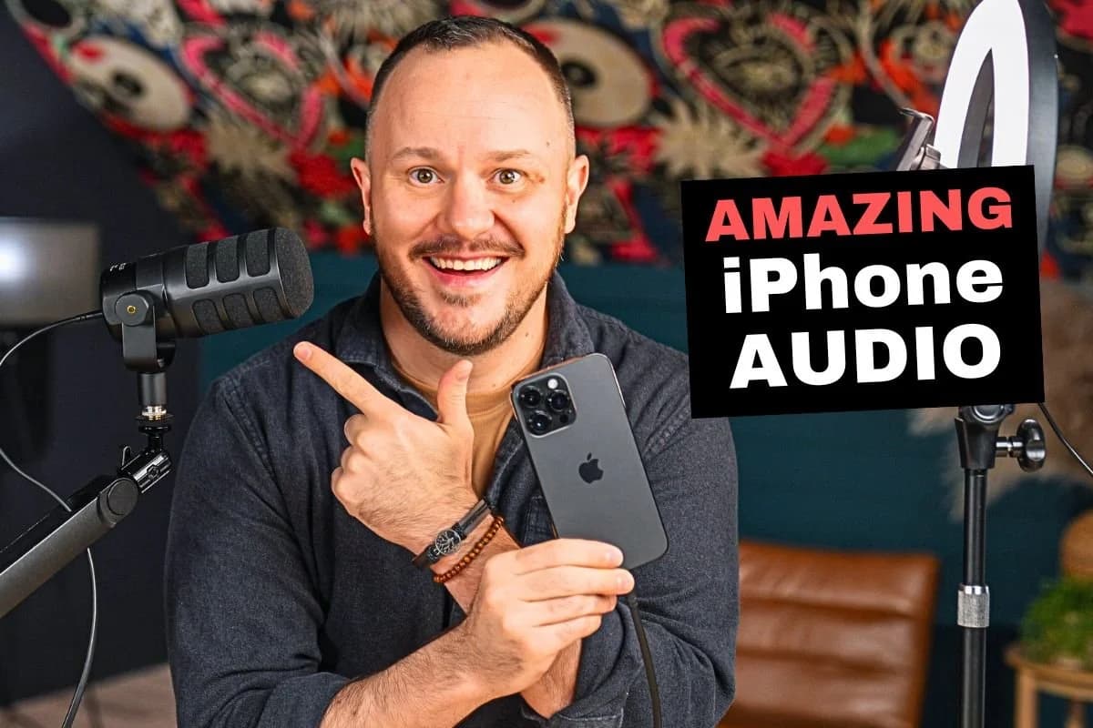Video Podcast with iPhone Setup: Connect a Podcast Mic to Your Smartphone
