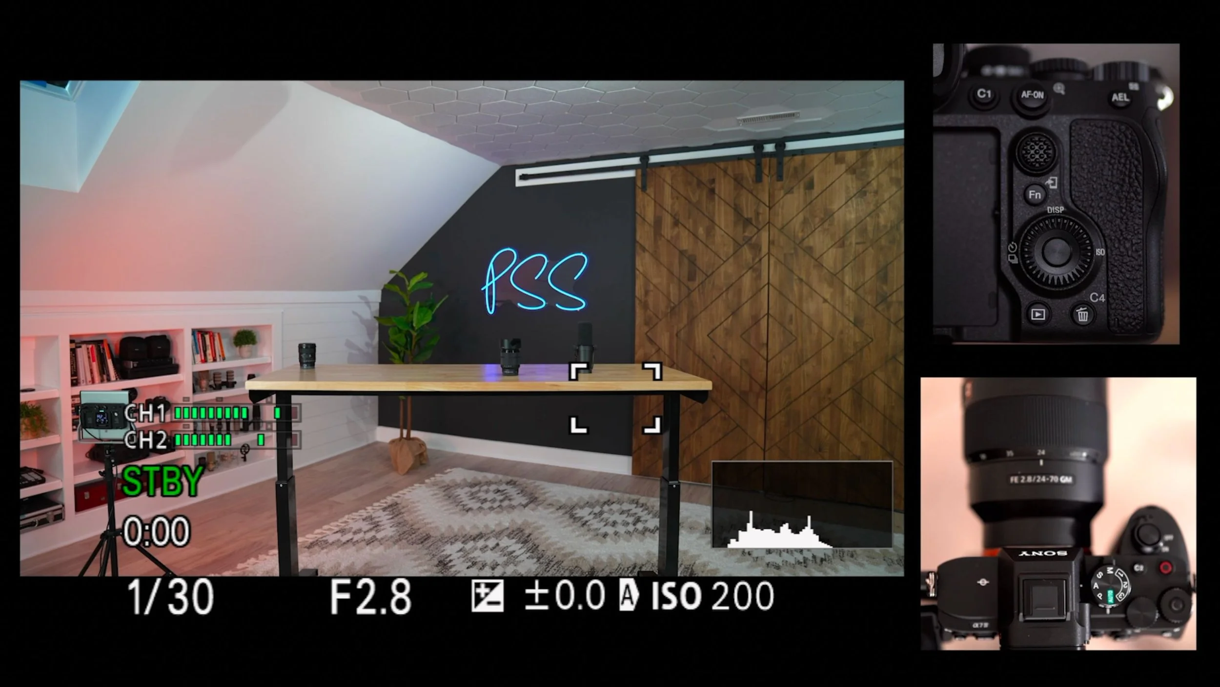 HDMI Info. Display, original studio demonstration
