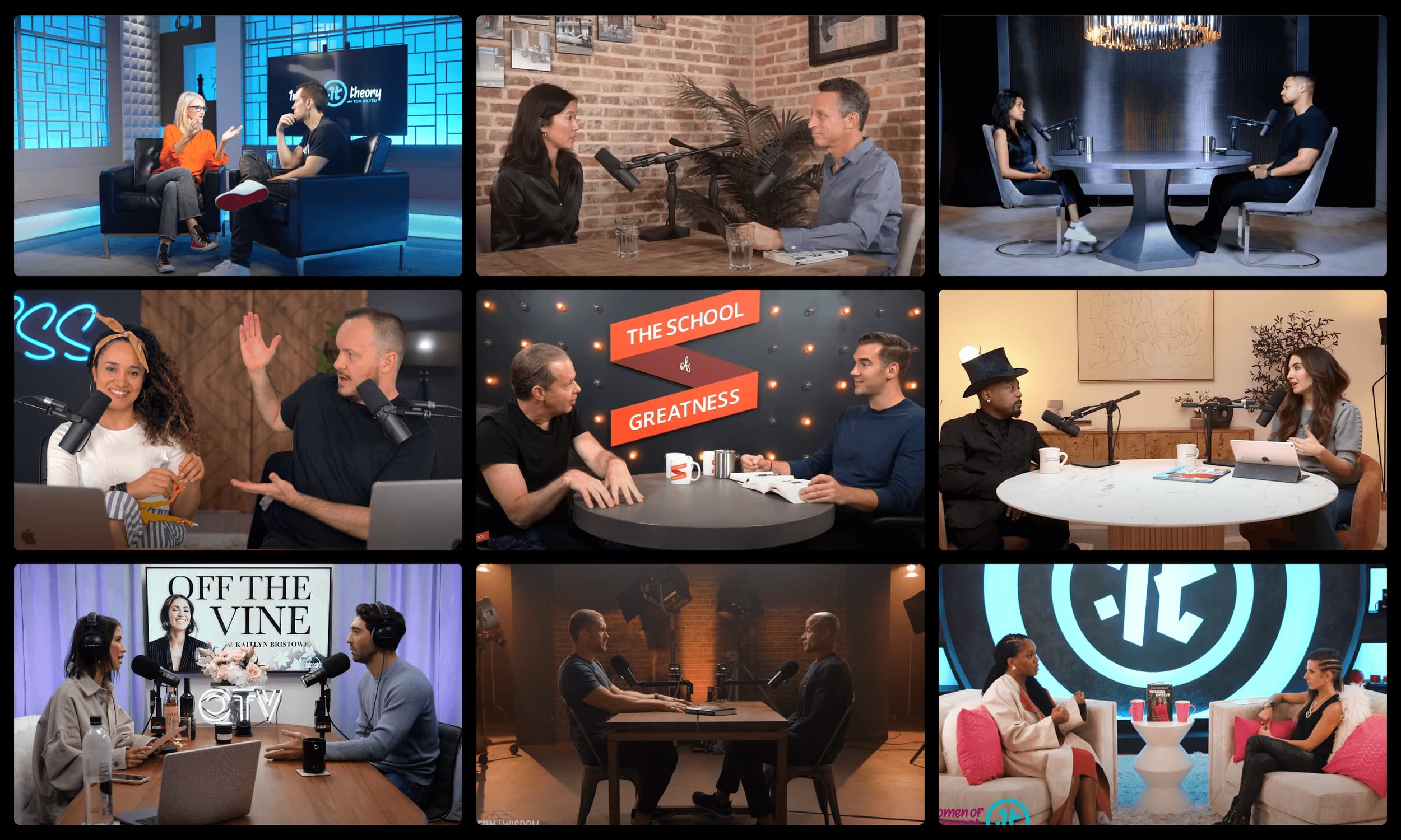 2-Person Video Podcast and Live Stream Setup - Ultimate Guide for BEGINNERS, original studio photograph