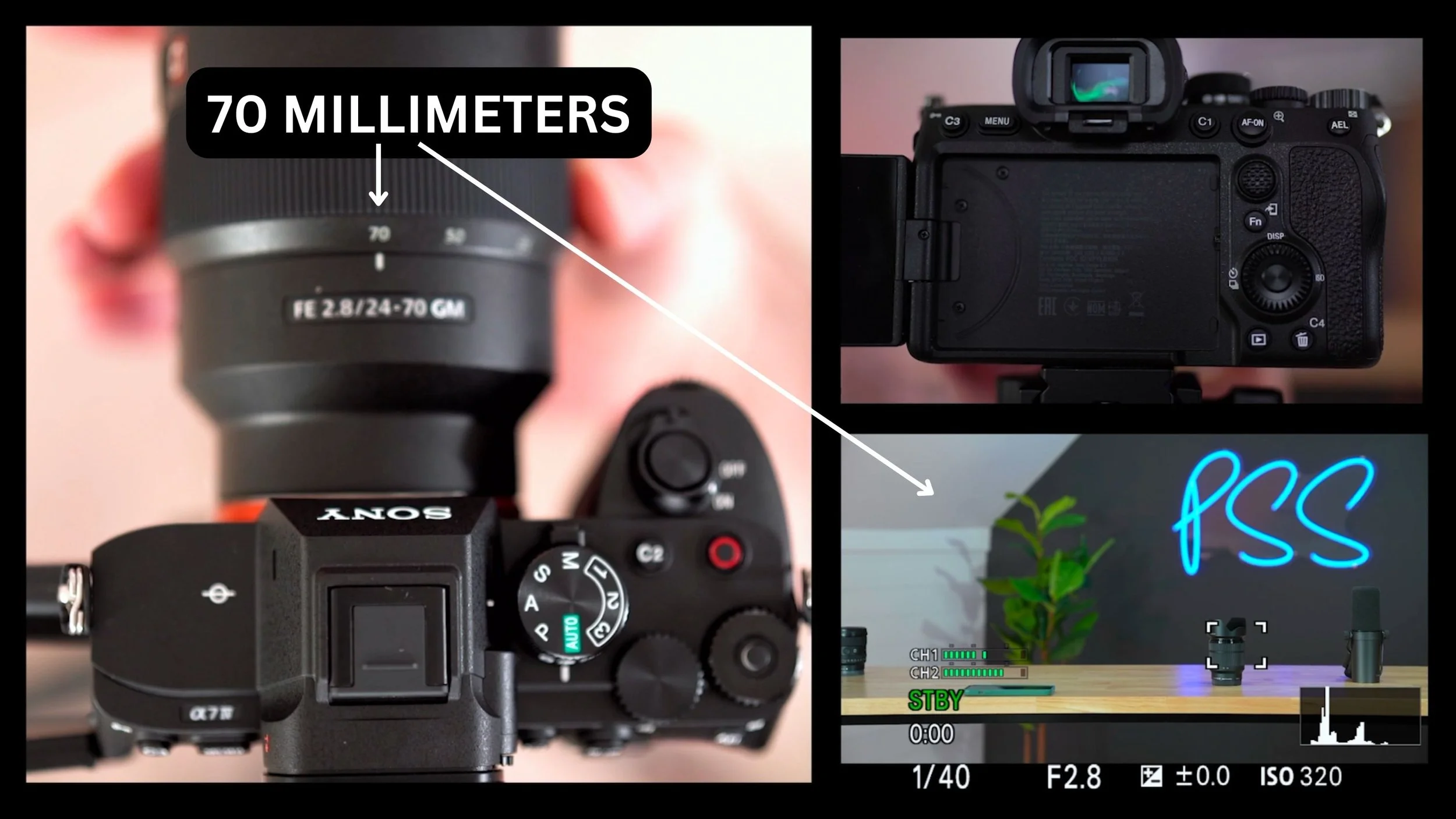 1, Camera Buttons: Sony A7 Mark IV, original studio demonstration