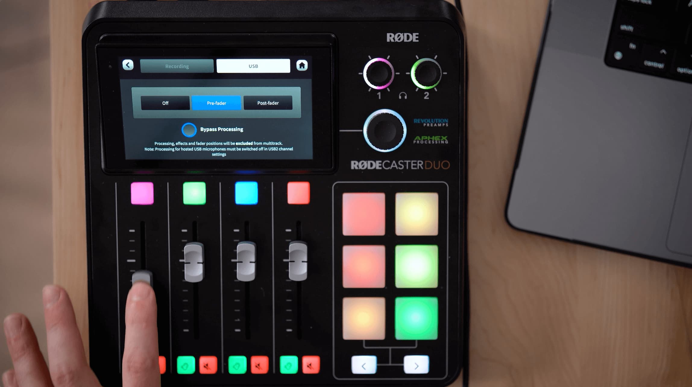 What is a Pre-fader? original studio demonstration
