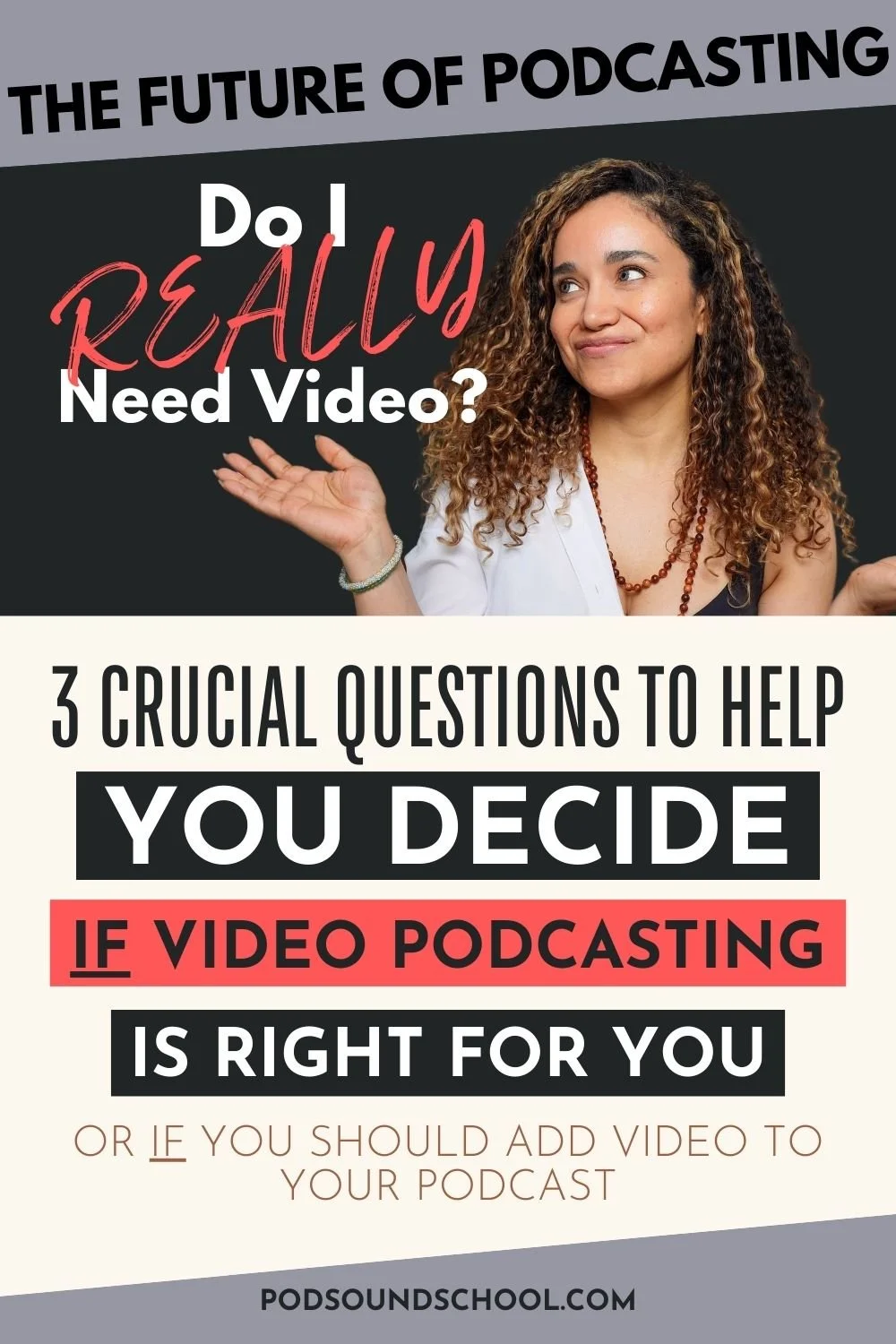So, is video podcasting replacing traditional audio-only podcasts? original studio demonstration