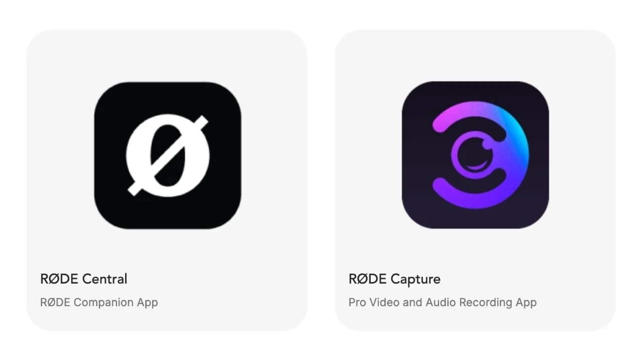 Download And Open The Røde Central App On Your Phone, original studio demonstration
