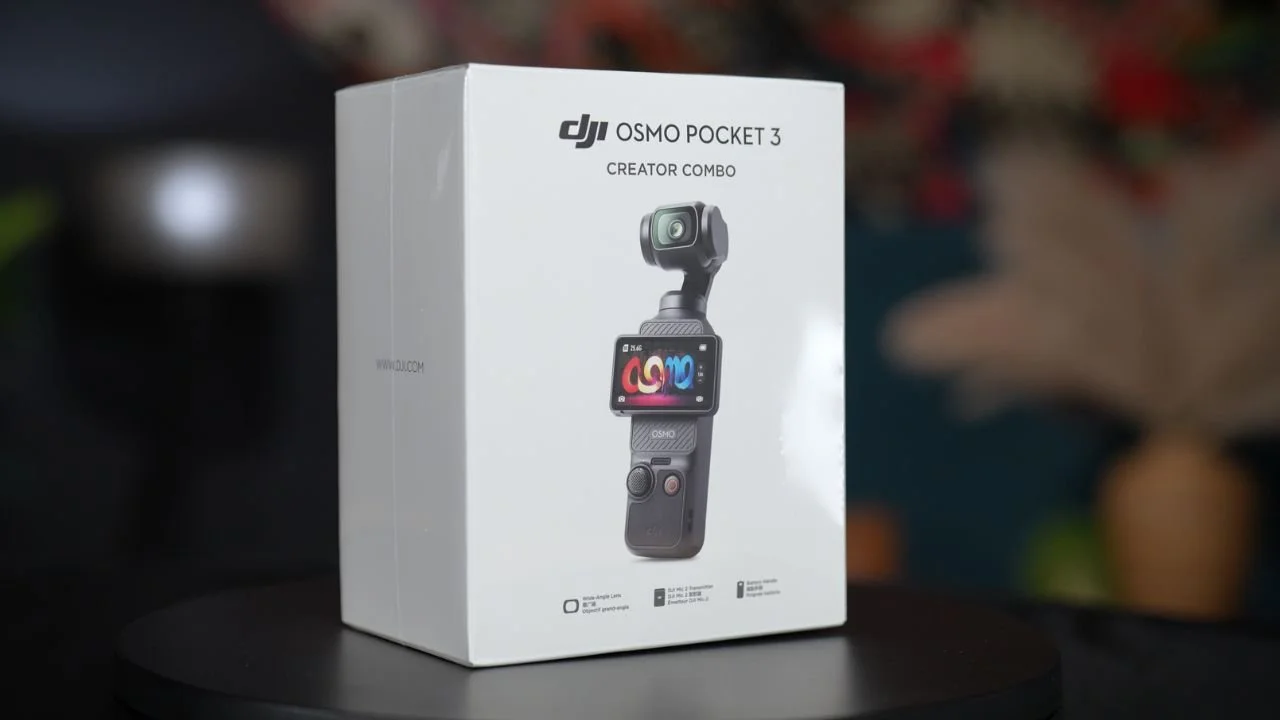 Unboxing the DJI Osmo Pocket 3 Creator Combo, What’s Included, original studio demonstration