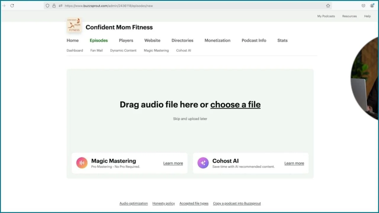 Step 5: Upload, Distribute, and Share Your Podcast, original studio demonstration