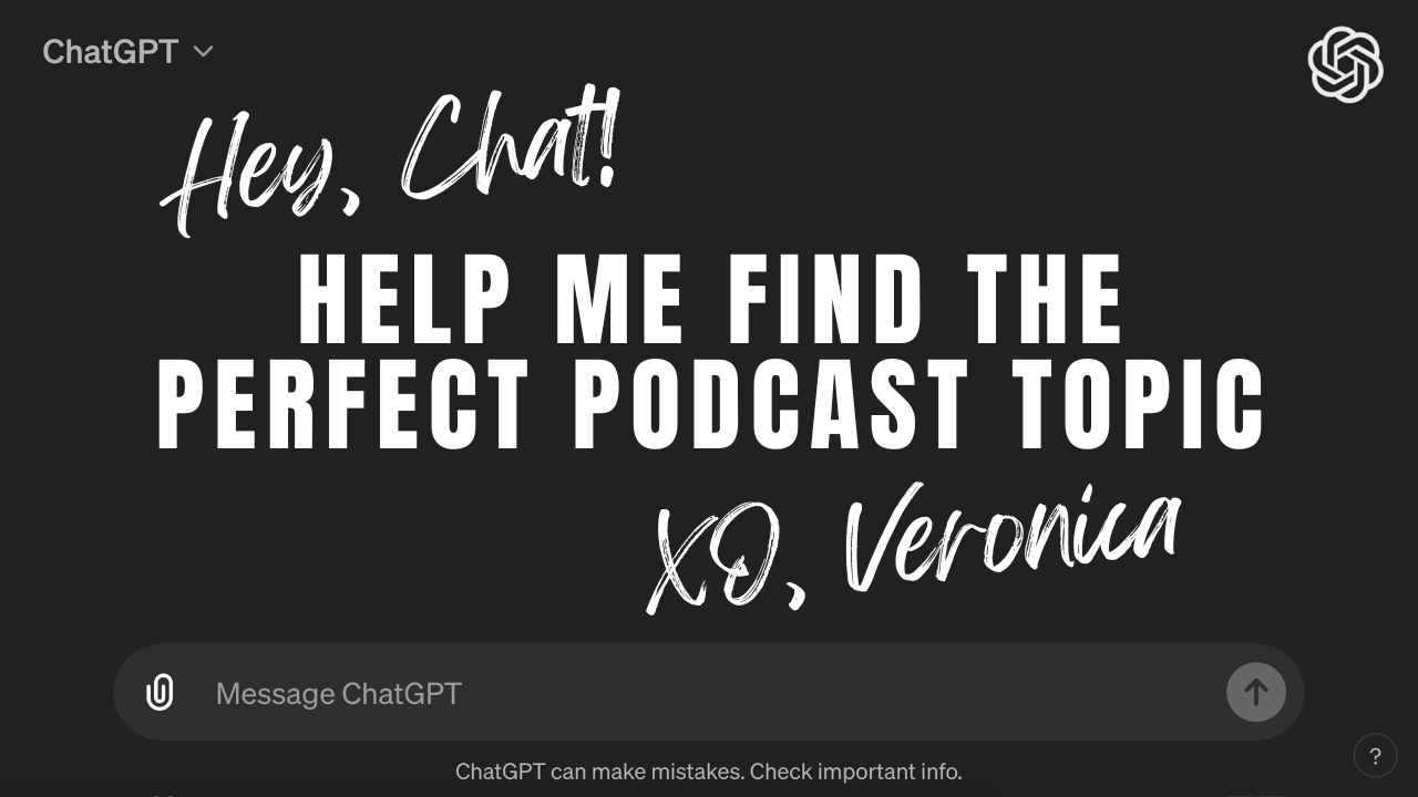 Step Four: Use AI and Get to Know your Audience, original studio demonstration
