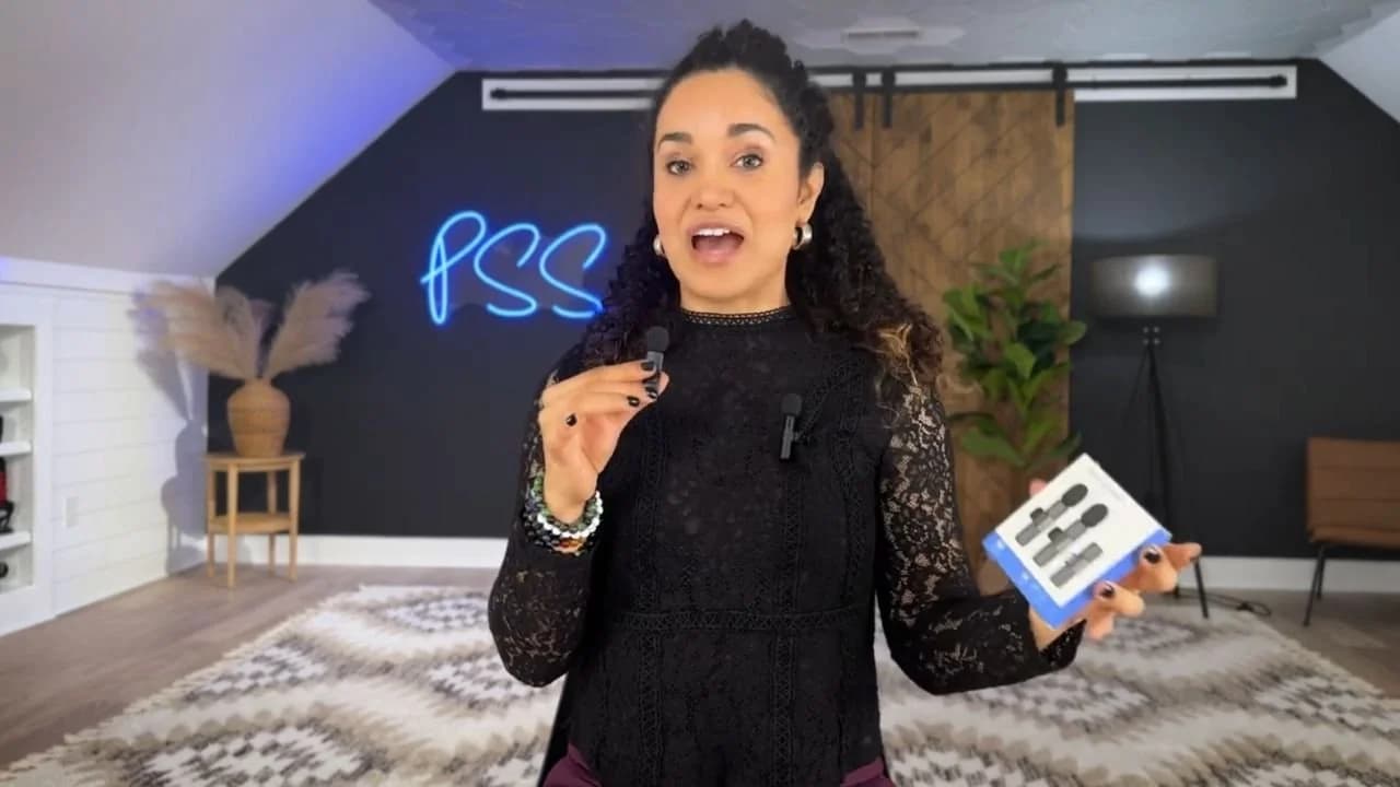 Test 1 - Maybesta Wireless Microphone, original studio demonstration