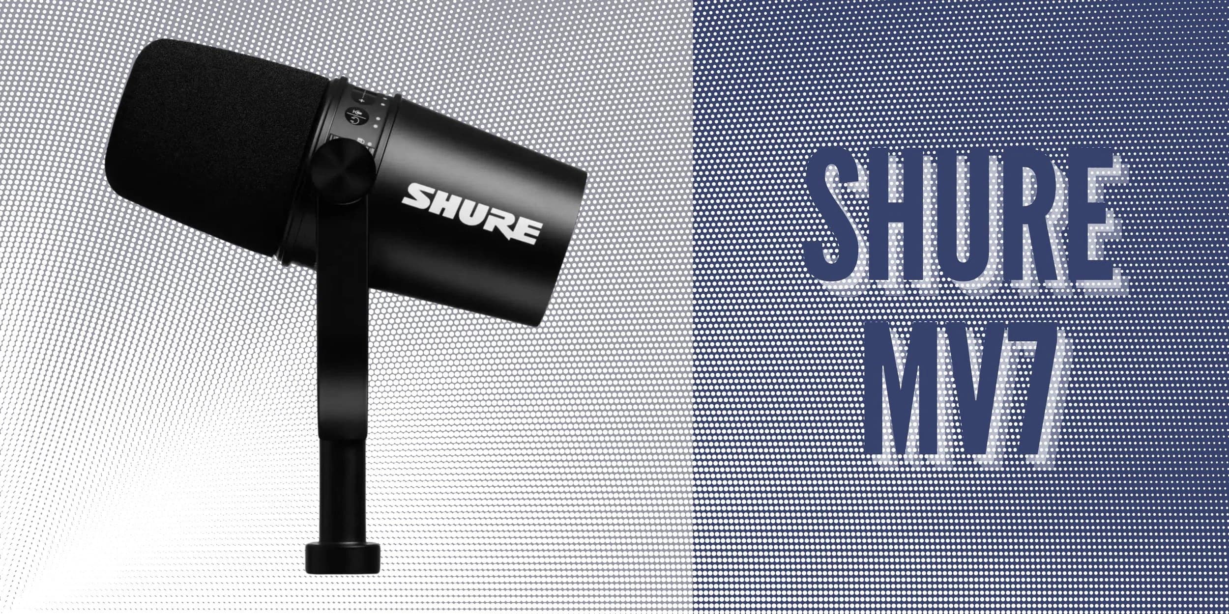 Shure Mv7, original studio demonstration