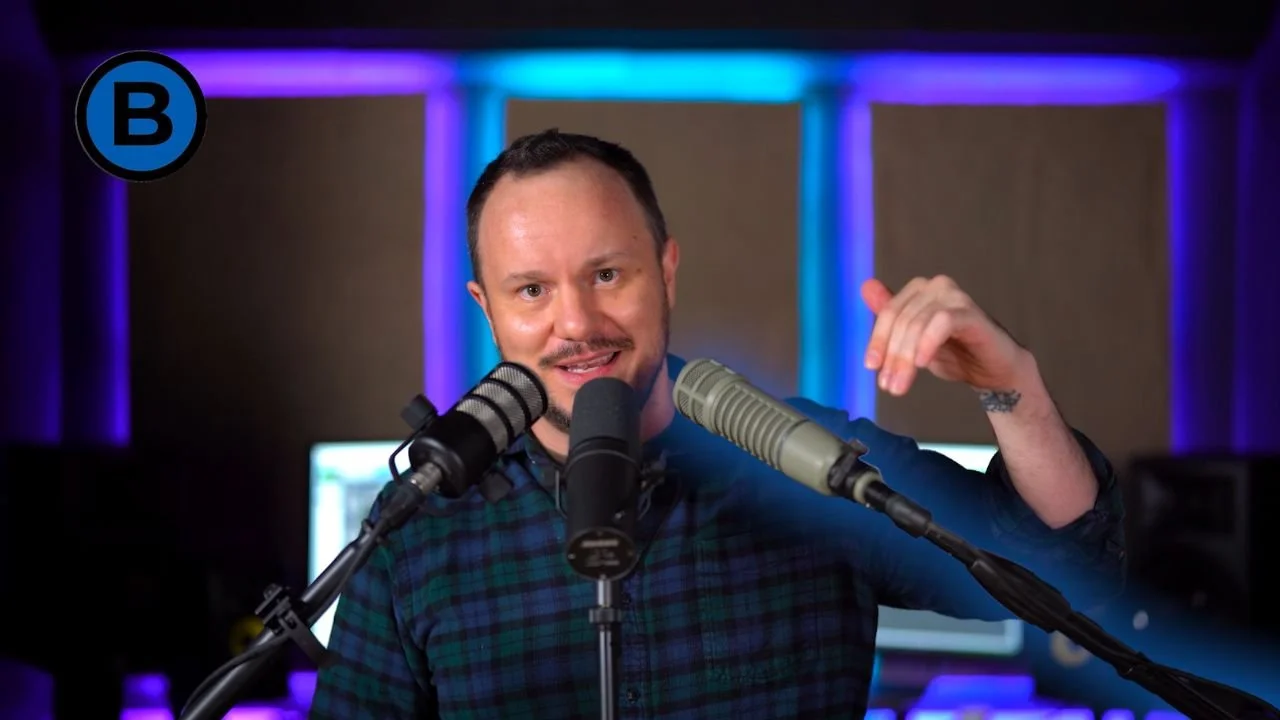 Microphone B Revealed, original studio demonstration