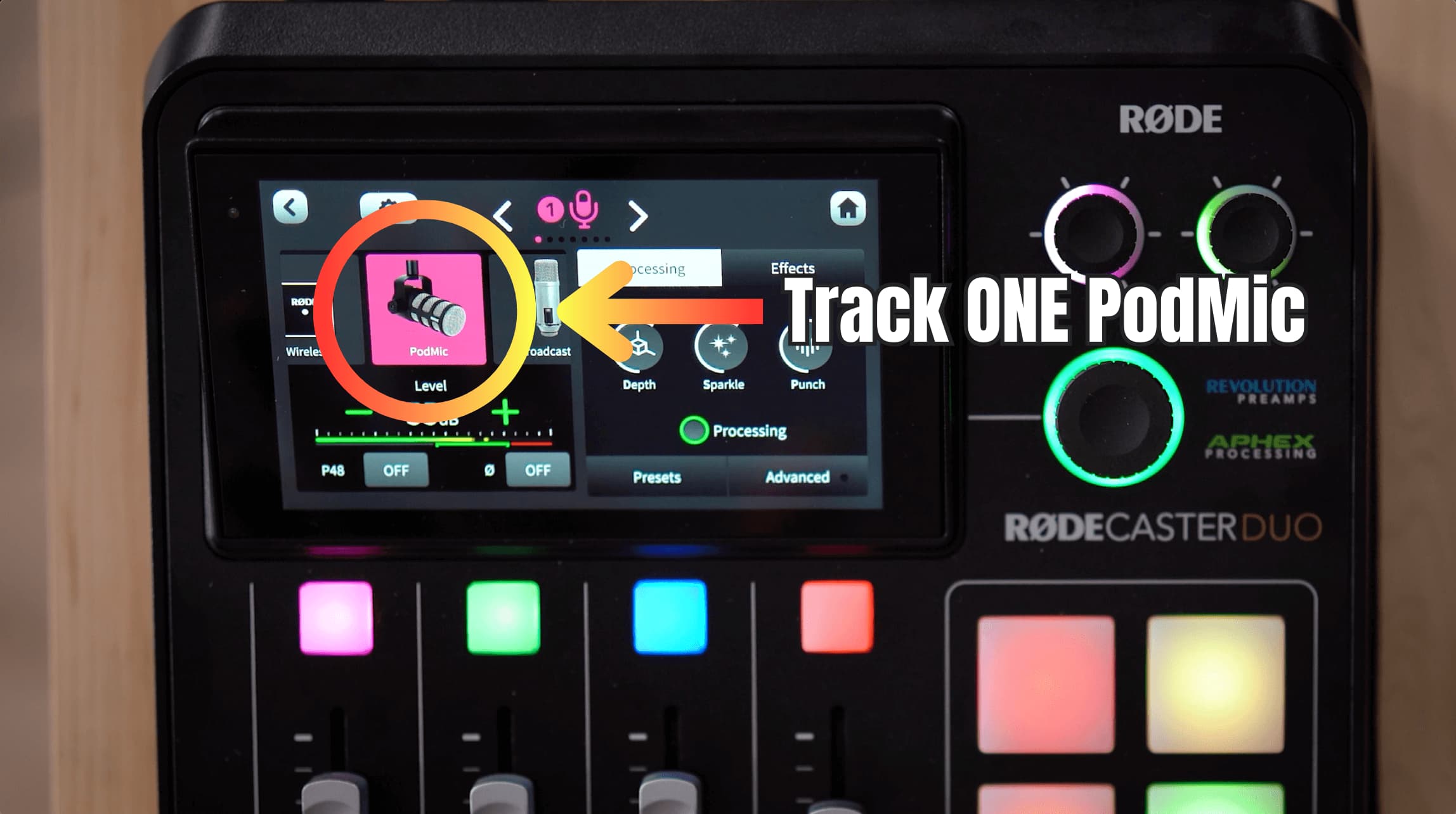 How to Adjust the Recording Level on the RODECaster Duo: original studio demonstration