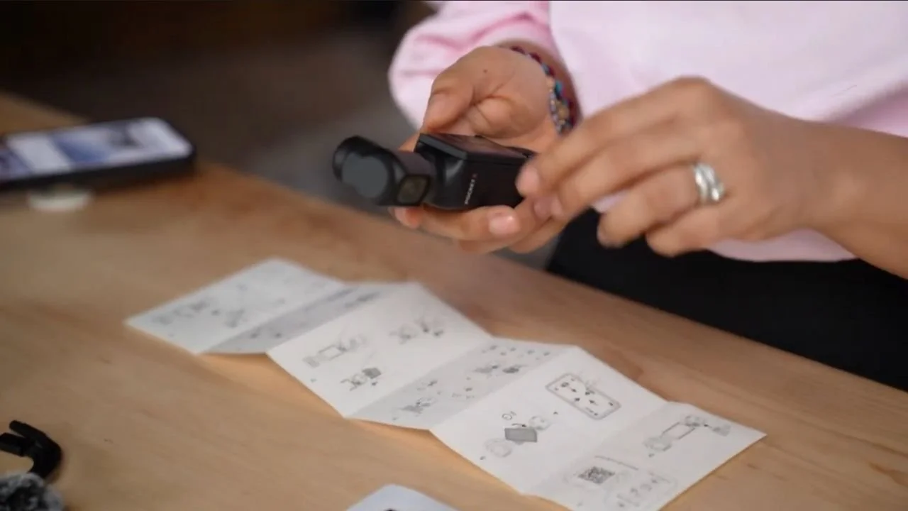 Unboxing the DJI Osmo Pocket 3 Creator Combo, What’s Included, original studio demonstration