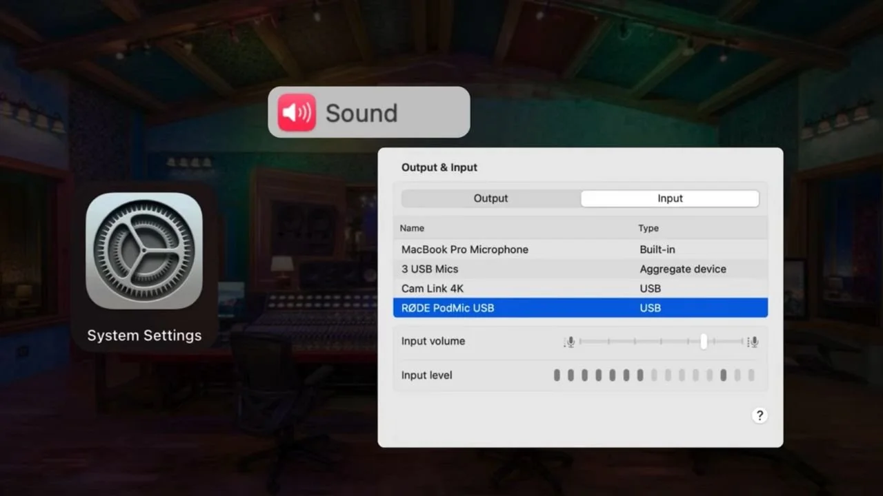 The Usb Output, original studio demonstration