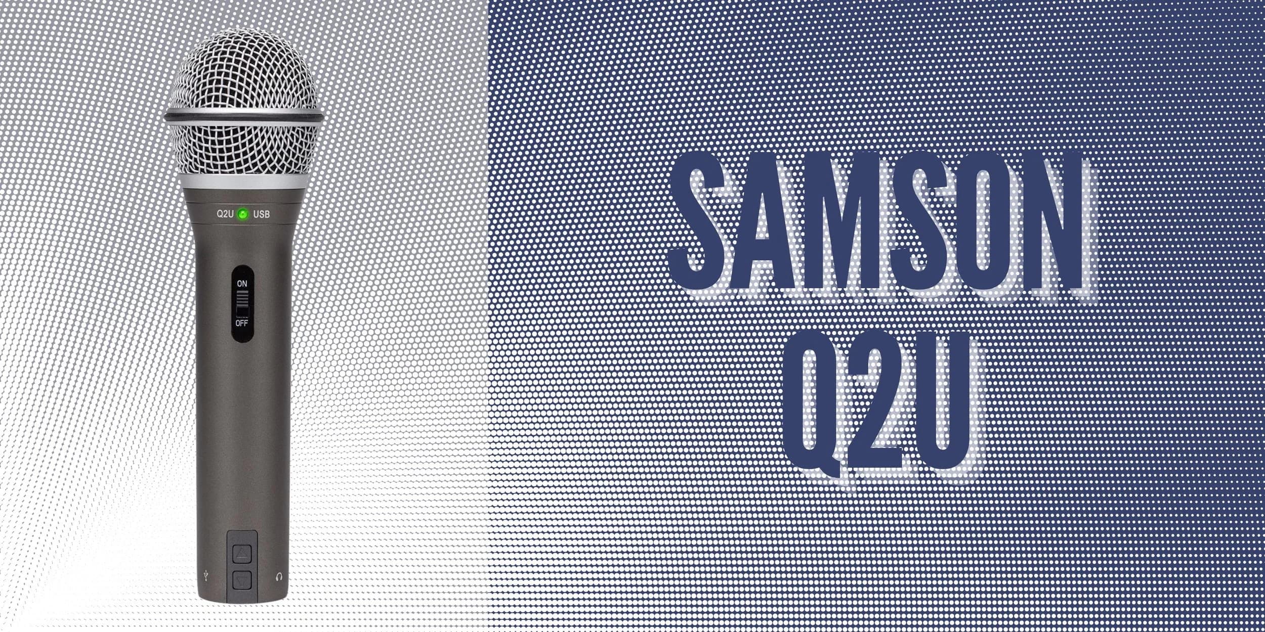 Samson Q2U, original studio demonstration