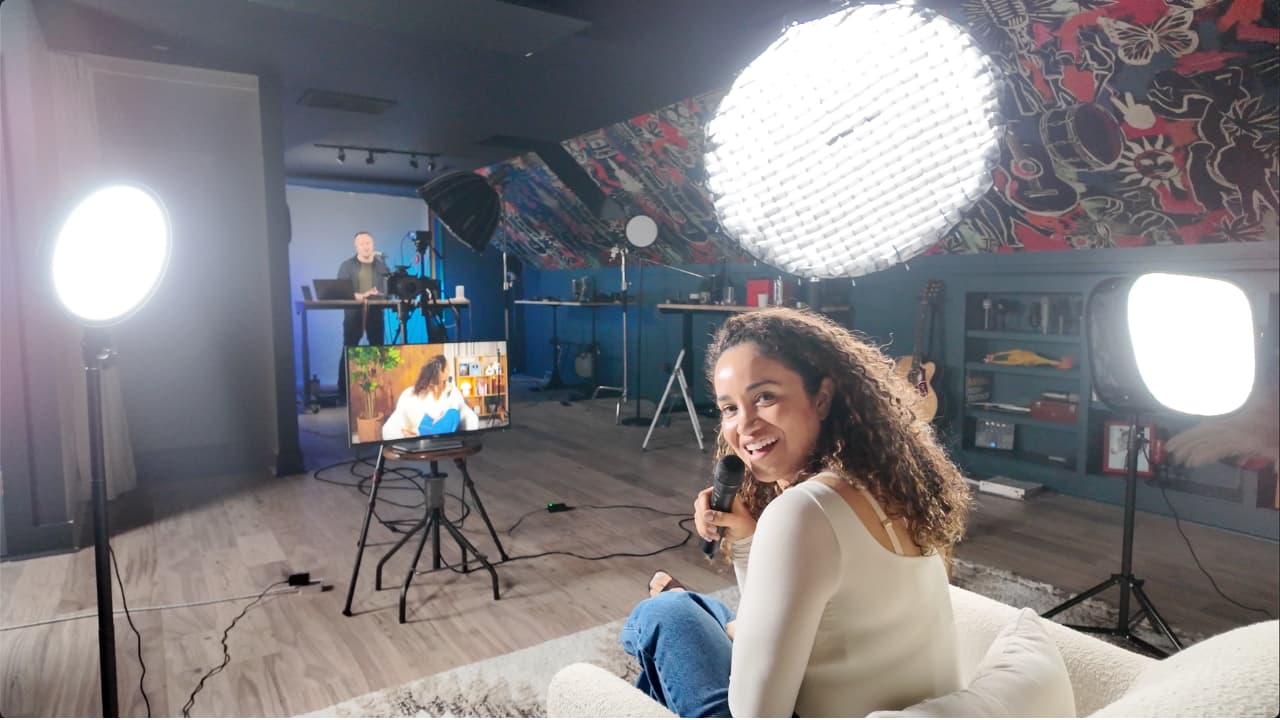 Your Podcast Live Stream Setup: 3 Ways to Go Live — original studio photograph