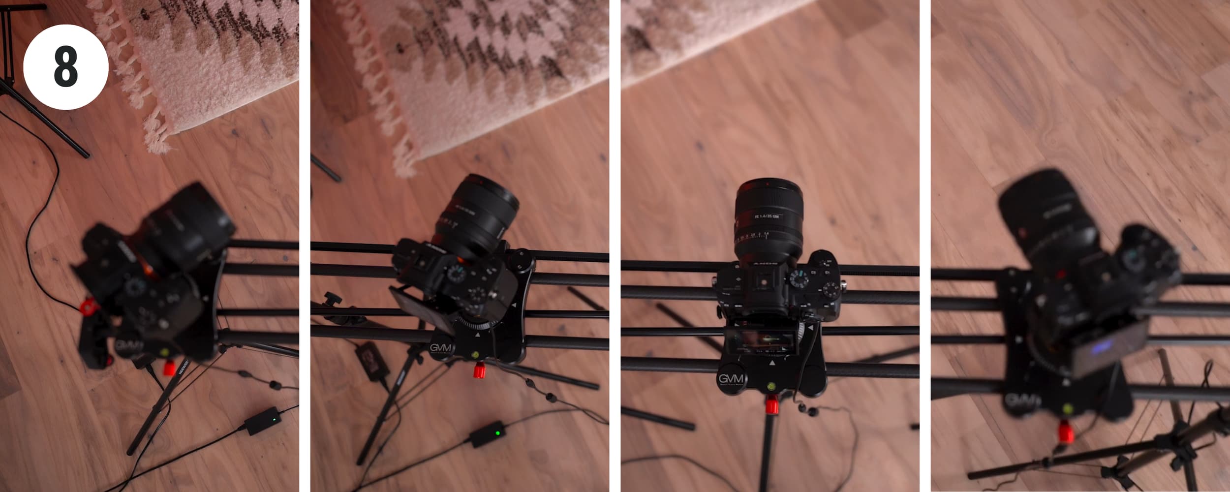 Shooting Cinematic B-roll of Veronica Co-Hosting Our Virtual Workshop (Step-By-Step), original studio demonstration