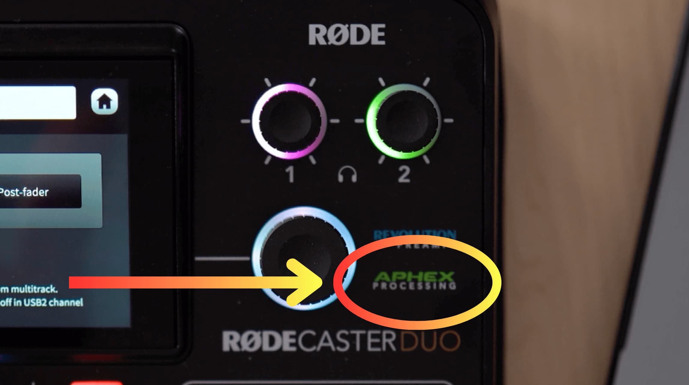 So it's really cool that we can have the RODECaster Duo send 2 separate signals: original studio demonstration