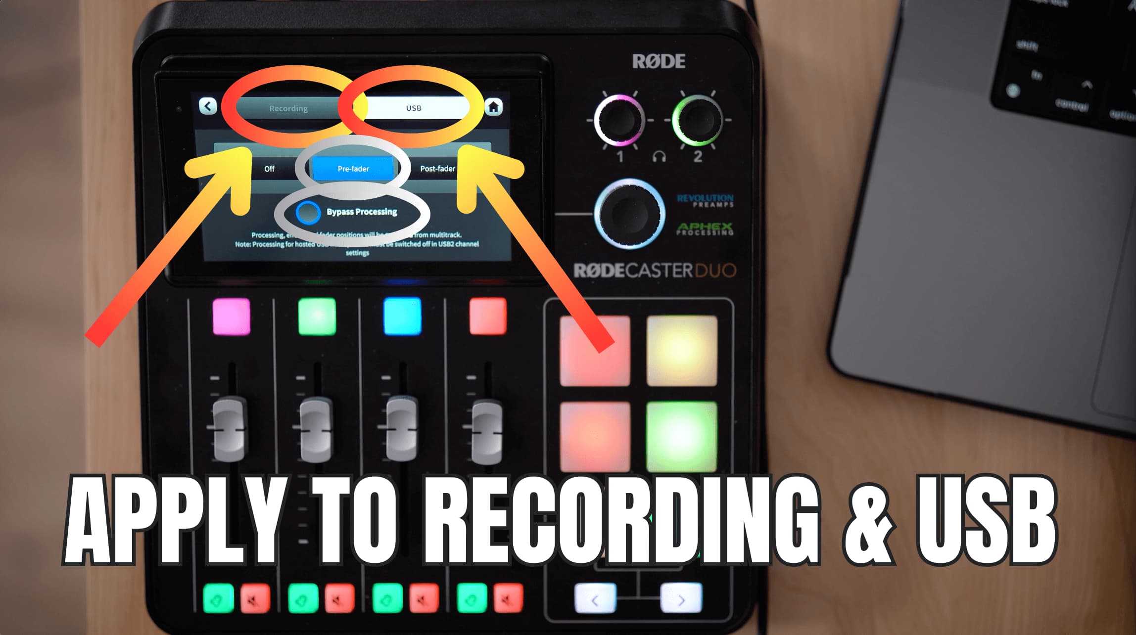 So it's really cool that we can have the RODECaster Duo send 2 separate signals: original studio demonstration