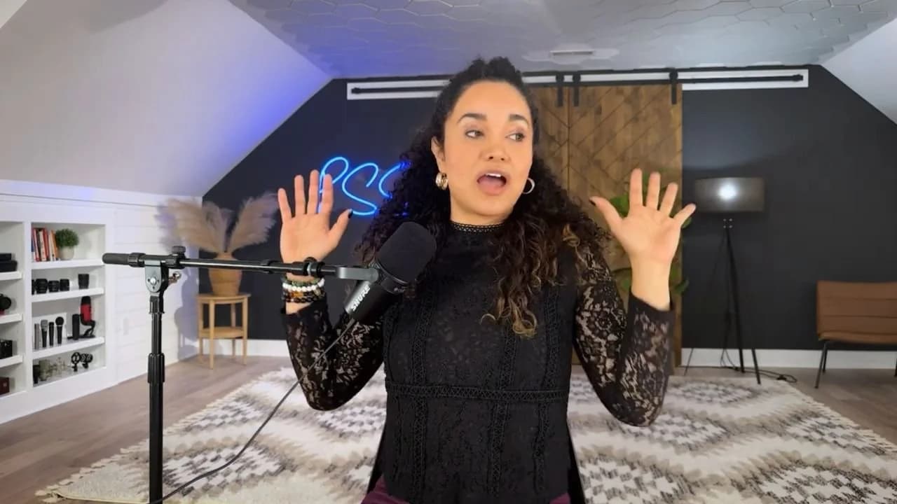 How To Use Descript To Record Your Video Podcast, original studio demonstration