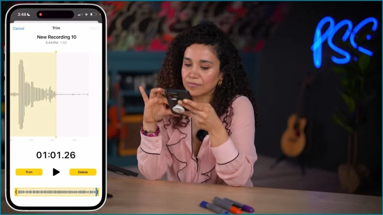 Step 4: Record Your Podcast Trailer, original studio demonstration