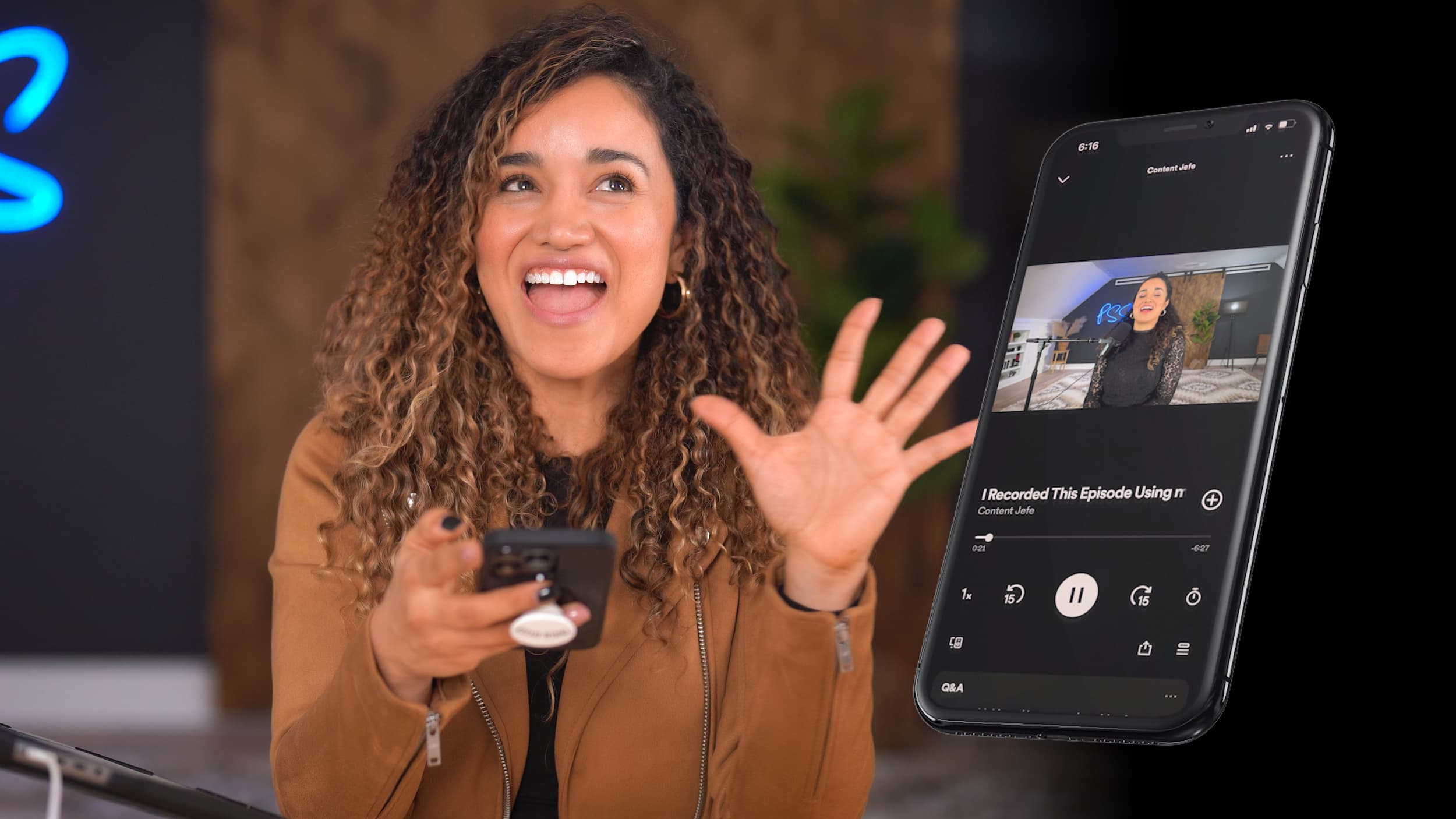 3 - Post and Distribute the Episode to Spotify, original studio demonstration