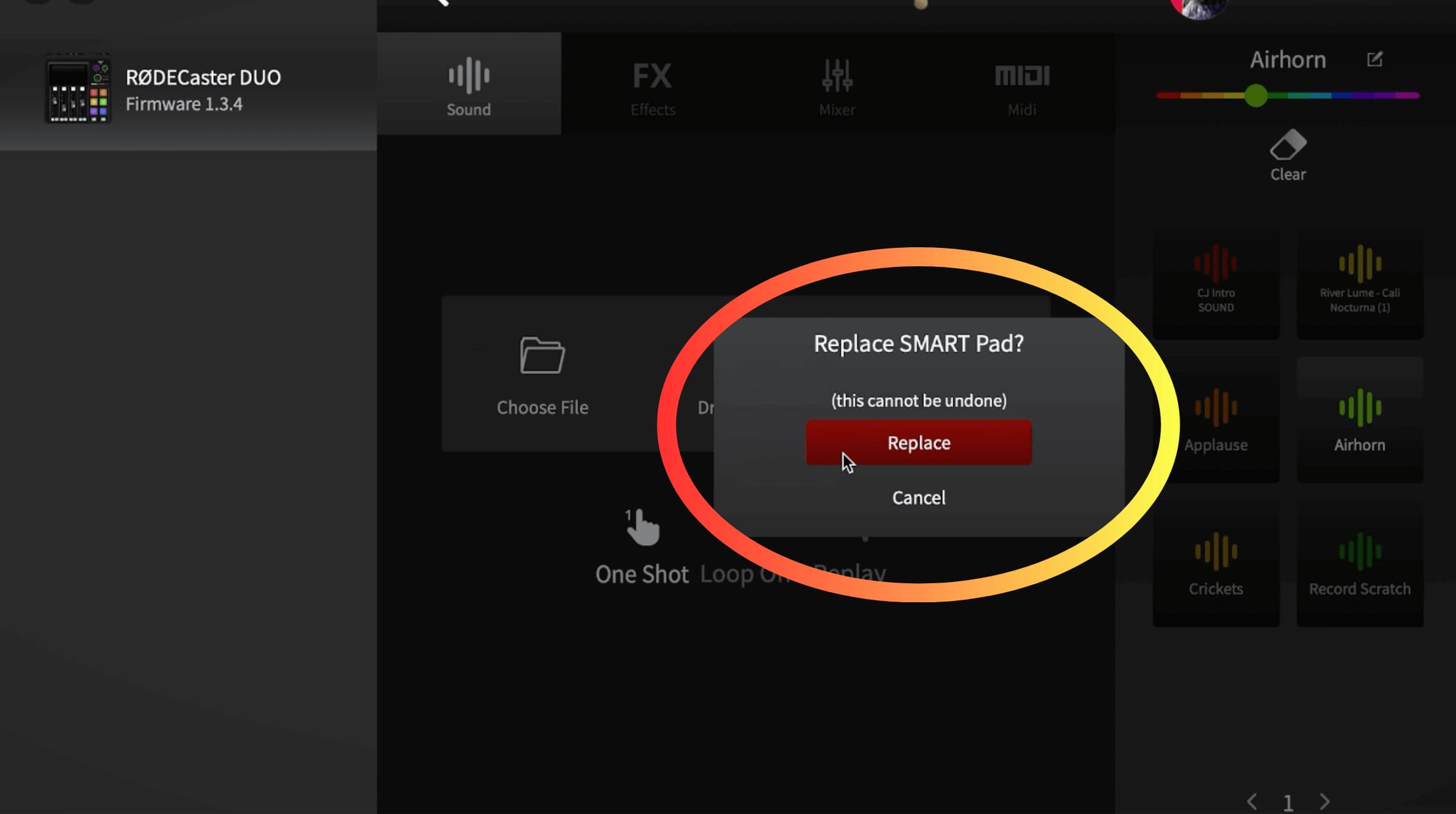 How To Add Custom Sound Effects To The Rodecaster Duo, original studio demonstration