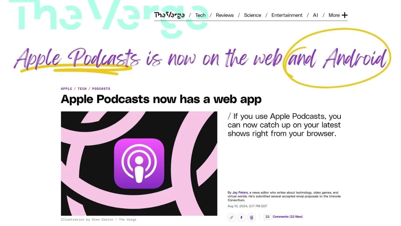 The Future Of Audio-Only Podcasting, original studio demonstration