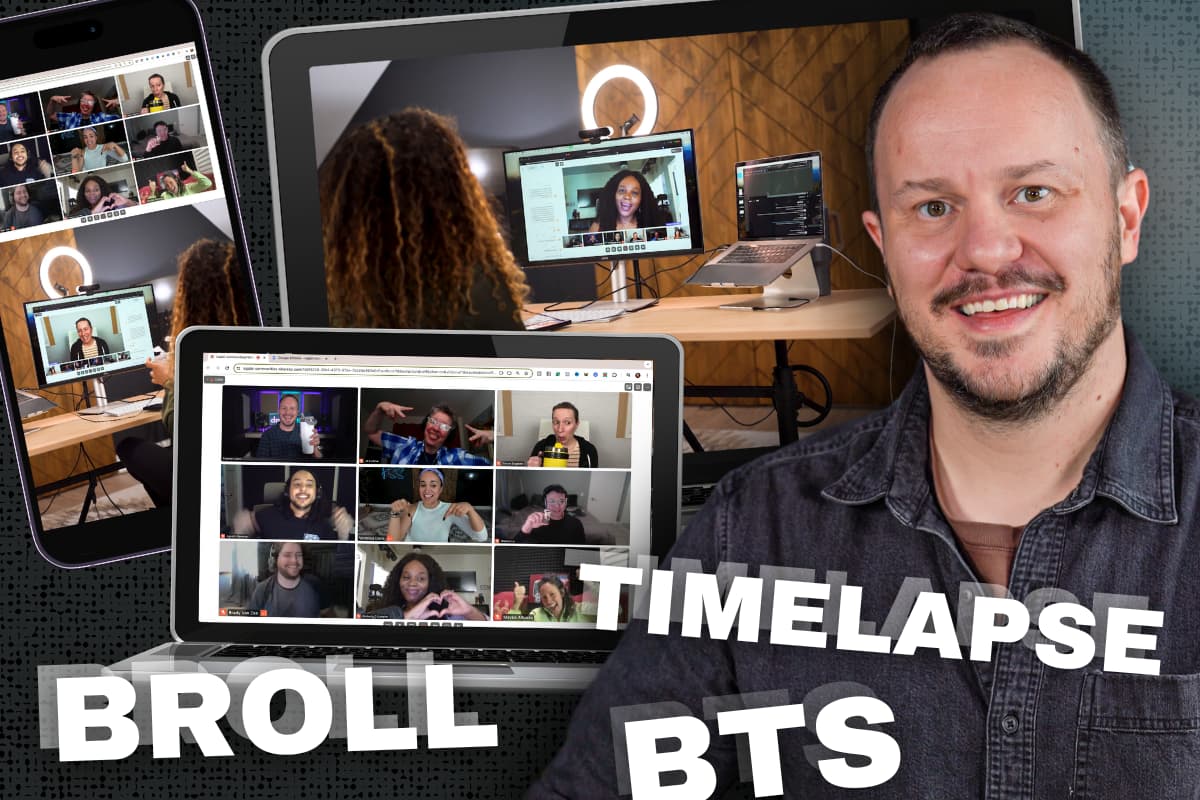 3 Smart and Simple Hacks to Create Cinematic B-roll and Behind-the-Scenes Videos