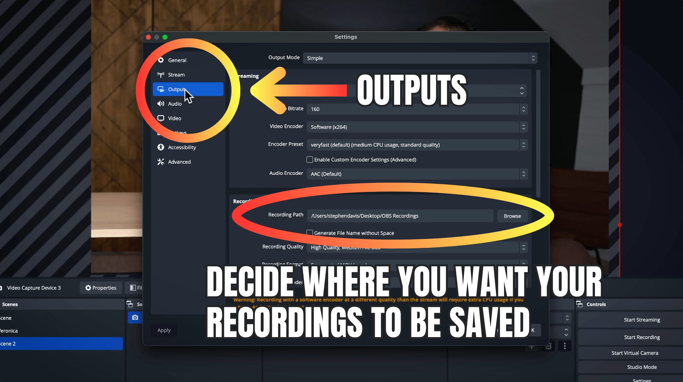 Let’s Finish Setting Up OBS: original studio demonstration