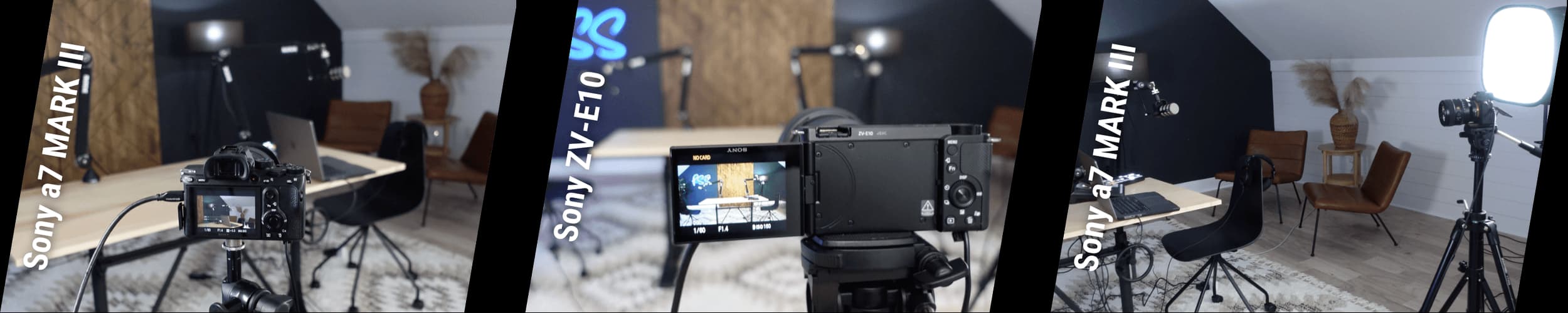 SECTION 1: CAMERAS and LENSES, original studio demonstration